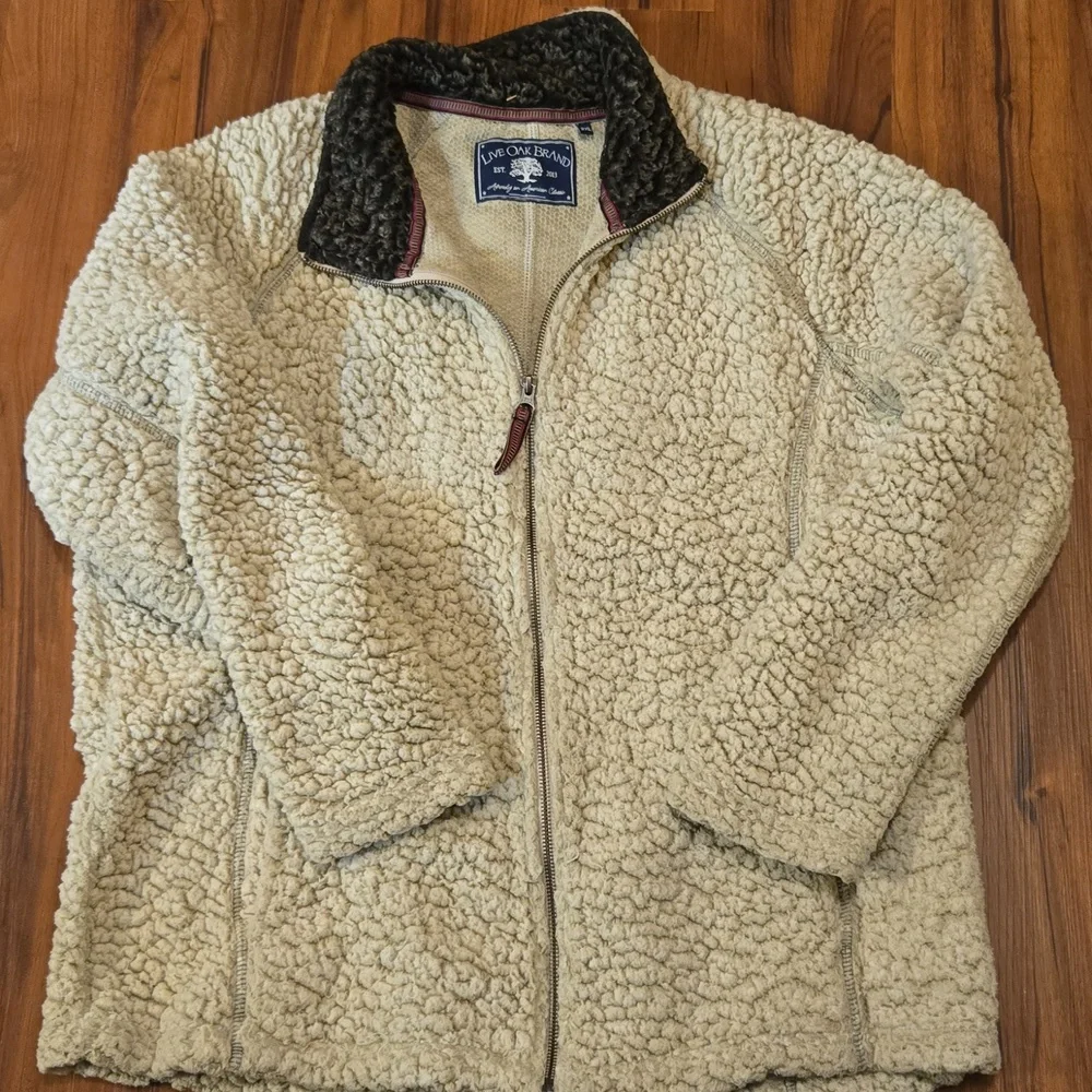 Live Oak Cozy Sherpa Zip-Up Jacket Bundle - Picture 4 of 9
